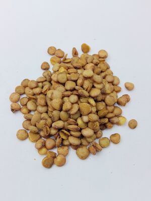 Buffalo Coated Edamame Snacks with Bold Buffalo Flavor, Crispy Shelled Edamame, and High Plant Protein