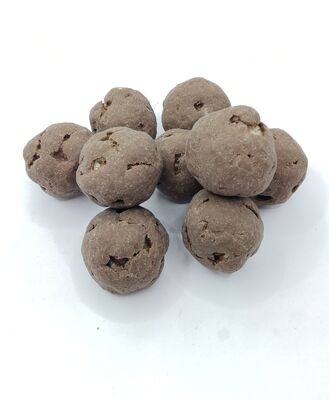 Rich Dark Chocolate Crispy Rice Balls with Balanced Sweetness - Perfect Soya Bean Snacks