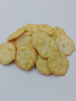Premium Rice Crackers with Light and Crispy Texture Individually Packed for Freshness