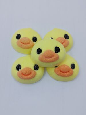 Little Yellow Duck Shaped Marshmallows 3D Cute Fluffy Soft Candy For Kids Party Cake Decoration Supermarket Confectionery Wholesale Importers