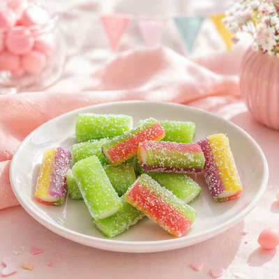 Sour Sticks Filled Double Layer Sour Sweet Chewy Candy Snack For Office Break Movie Watching Convenience Store Candy Wholesale Distributors
