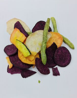 VF Mixed Assorted Crisps Low Temperature Vacuum Fried Fruit Vegetable Chips Snack For Office Break Movie Watching Supermarket Food Wholesale Distributors