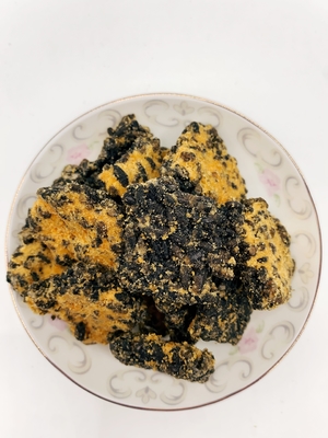 Black Gold Guoba Salted Egg Yolk  And Pork Floss Flavor Rice Cracker Mix Crispy Rice Fried Rice Crust