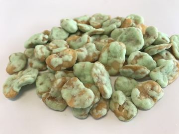 Coated Wasabi Roasted Salted Broad Beans Food Vitamins Contained For Children