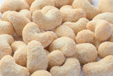 Low Calorie Cashew Nut Snacks Coconut , Sweet Roasted Cashews No Pigment