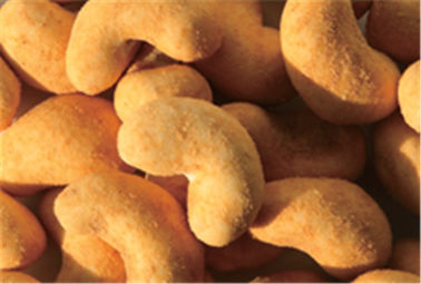 Shrimp Coated Cashew Nut Snacks , Low Calorie Barbecue Cashew Nuts No Food Color