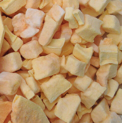 Bright Color Freeze Dried Fruit , Organic Dried Papaya Dry / Cool Place Storage