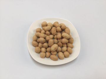 BBQ Flavor Coated Peanut Snack , Delicious Crispy Coated Peanuts Size Sieved