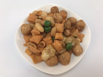 Oriental Oyster Cracker Pretzel Snack Mix Safe Raw Ingredient Hard Texture