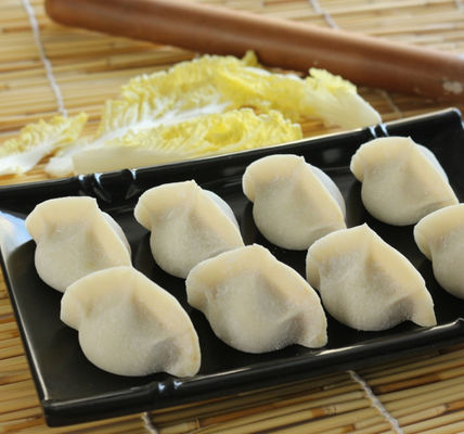 Tasty Different Flavor Frozen Processed Food , Frozen Chinese Dumplings Jiaozi