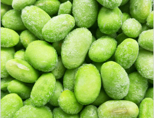 Grade A Organic Vegetables Frozen Processed Food Edamame Quick Freeze With COA