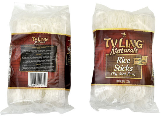 Tyling Naturals Flour Stick Noodles Health Foods Fry With Meat / Vegetables