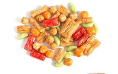 Size Sieved Pretzel Cracker Mix Crispy Taste No Food Color Japanese Style