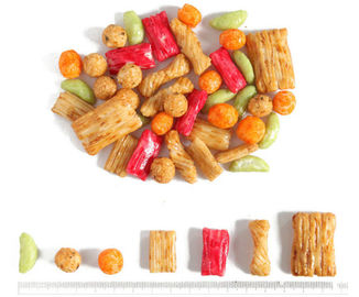 Puffing Rice Cracker Mix Food Snacks , Oyster Cracker Snack Mix Kosher Certificated