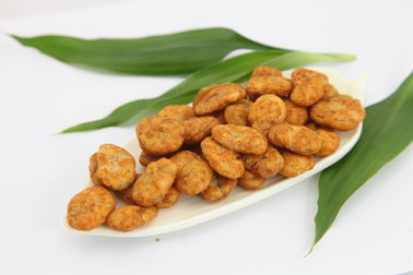 Garlic Spicy Broad Beans Snack , Roasted Broad Beans Nutrition COA Avaliable