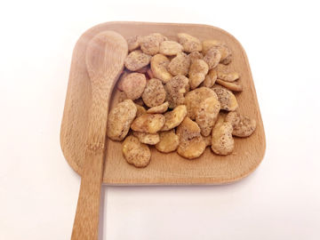 Shell Powder Coated Fava Bean Snack , Roasted Fava Beans Nutrition Garlic Flavor