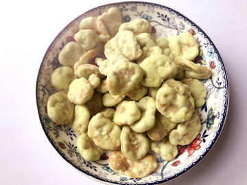 Cripsy Tasty Dried Green Fava Beans Safe Raw Ingredient With Health Certifiation