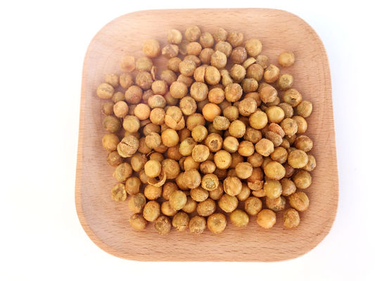 Spicy Flavor Small Green Peas Snack Kosher Halal With Health Certificates