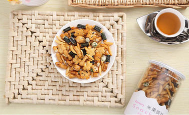 Multi Flavor Chilli Small Round Rice Crackers Retail Packing Private Label