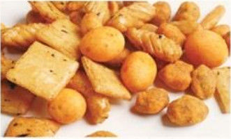 Kosher Tasty BBQ Flavor Rice Cracker Mix Coated Roasted Peanuts Mixed Snacks