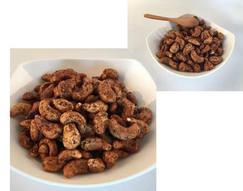 NON - GMO Black Pepper Flavor Cashew Nut Snacks Delicious Free From Frying