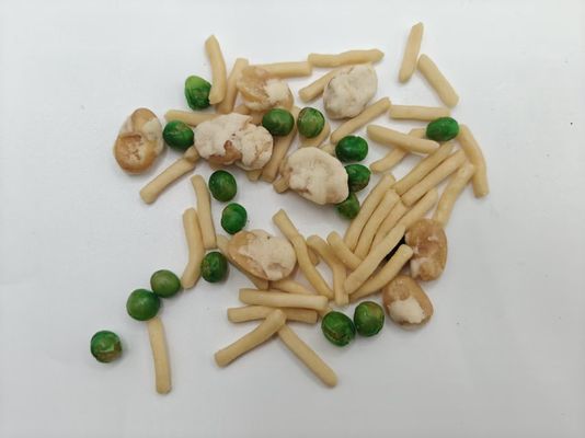 Salt-baked Mixed shrimp and bean slices snack