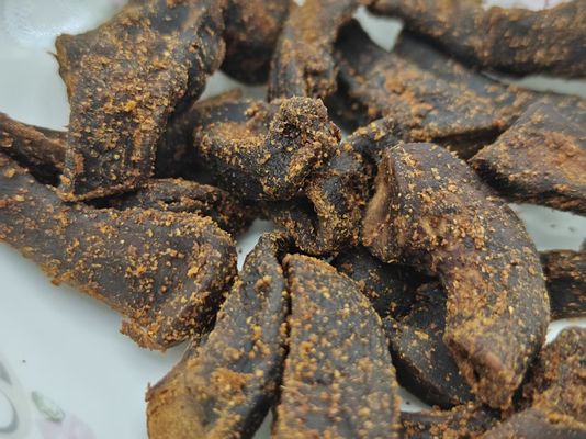 Spicy Mushroom Jerky Ultimate B2B Snack Natural Flavorful Ingredients