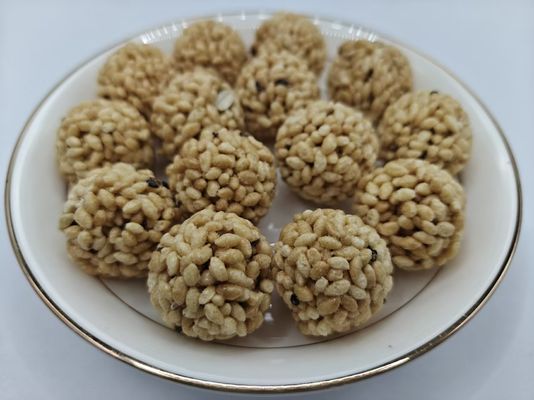 Country Of Origin High Protein Nutty Rice Balls Bulk Packaging