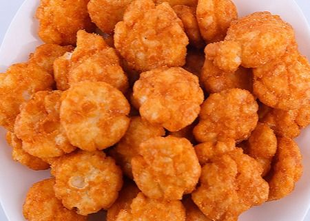 Delicious Cheese / BBQ Flavor Crispy Rice Cracker Mix With Advanced Fried Technology Savory