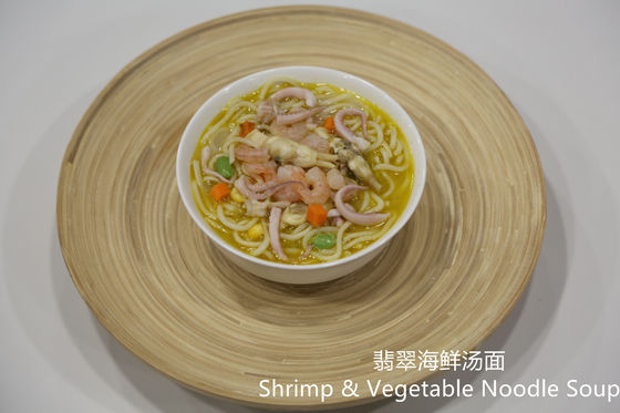 Quick Cooking Shrimp Vegetable Noodles With FDA Certificated