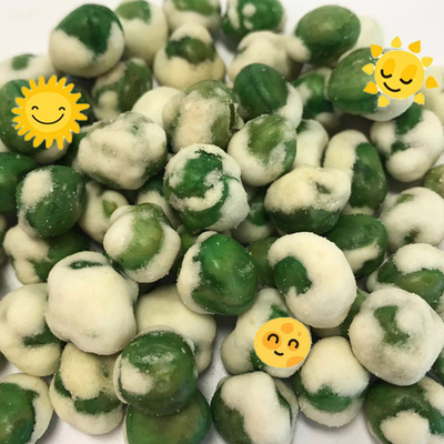 No Additive Fried Green Peas Snack Garlic And Onion Flavor Coated